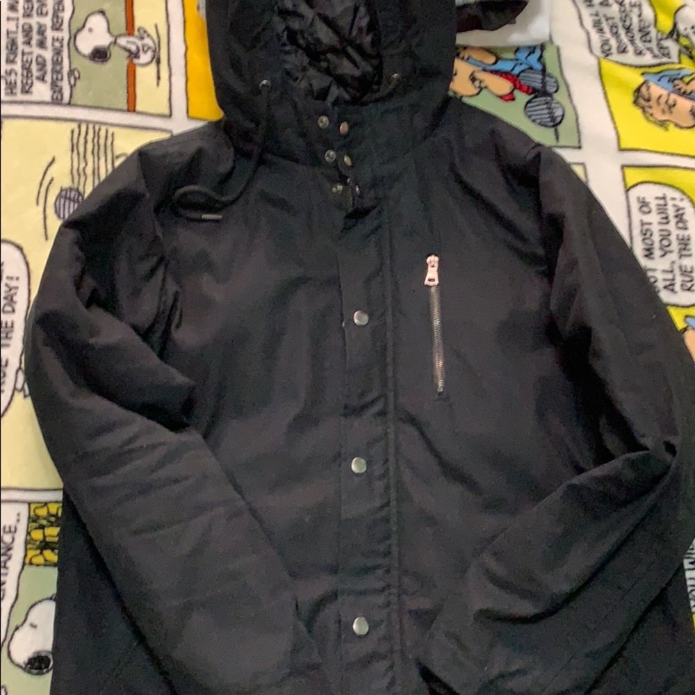 Parka/ jacket black M forever 21 🔥
